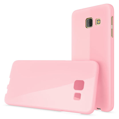 NALIA Handyhülle kompatibel mit Samsung Galaxy A5 2017, Ultra-Slim TPU Silikon Jelly Case Hülle, Dünne Gummi Schutzhülle Skin, Etui Handy-Tasche Telefon-Schale Back-Cover Smart-Phone Bumper - Rosa