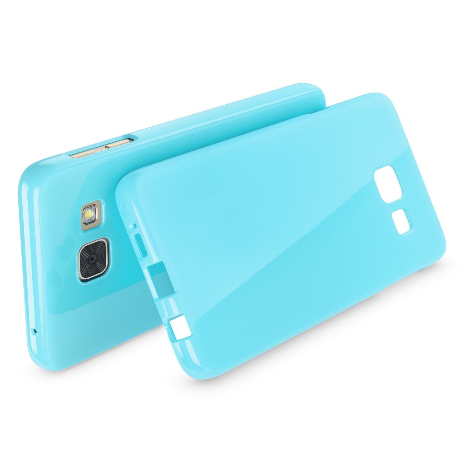 NALIA Handyhülle kompatibel mit Samsung Galaxy A5 2017, Ultra-Slim TPU Silikon Jelly Case Hülle, Dünne Gummi Schutzhülle Skin, Etui Handy-Tasche Telefon-Schale Back-Cover Smart-Phone Bumper - Türkis