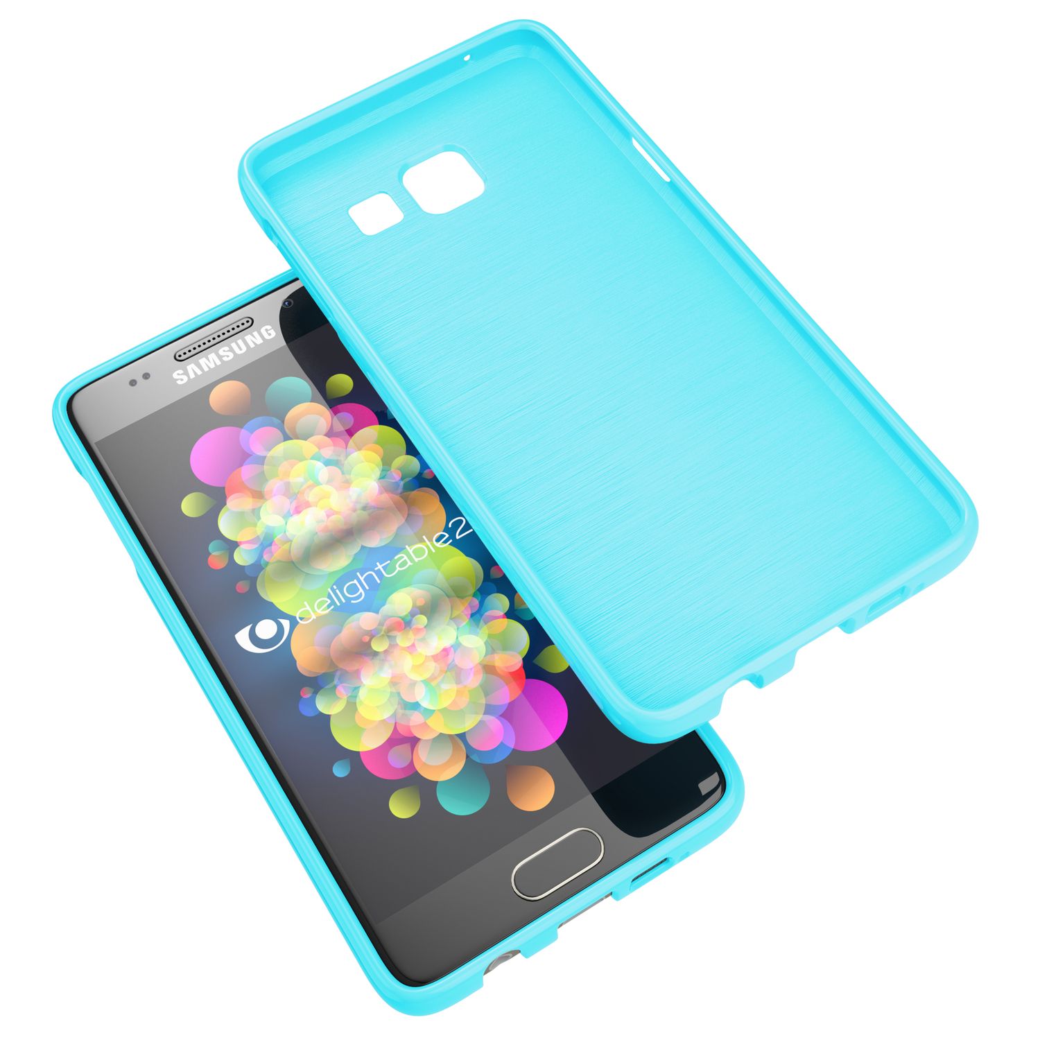 NALIA Handyhülle kompatibel mit Samsung Galaxy A5 2017, Ultra-Slim TPU Silikon Jelly Case Hülle, Dünne Gummi Schutzhülle Skin, Etui Handy-Tasche Telefon-Schale Back-Cover Smart-Phone Bumper - Türkis