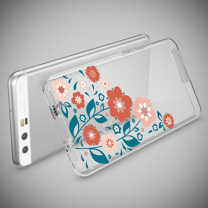 NALIA Handyhülle kompatibel mit Huawei P10, Motiv Design Slim Silikon Case Cover, Crystal Schutzhülle Handy-Tasche Dünn, Muster Etui Backcover Hülle Smart-Phone Bumper