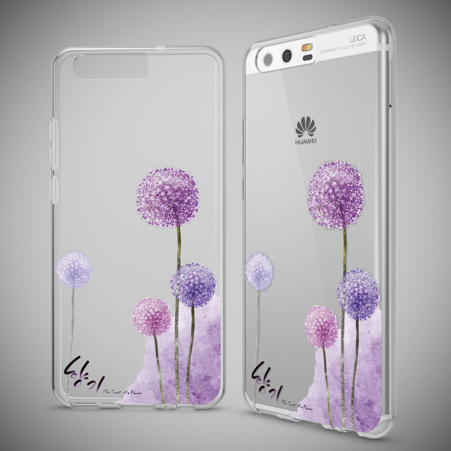 NALIA Handyhülle kompatibel mit Huawei P10, Motiv Design Slim Silikon Case Cover, Crystal Schutzhülle Handy-Tasche Dünn, Muster Etui Backcover Hülle Smart-Phone Bumper