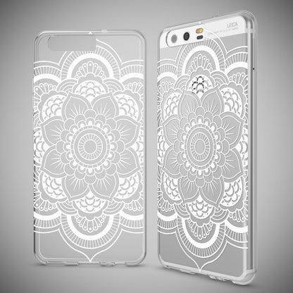 NALIA Handyhülle kompatibel mit Huawei P10, Motiv Design Slim Silikon Case Cover, Crystal Schutzhülle Handy-Tasche Dünn, Muster Etui Backcover Hülle Smart-Phone Bumper