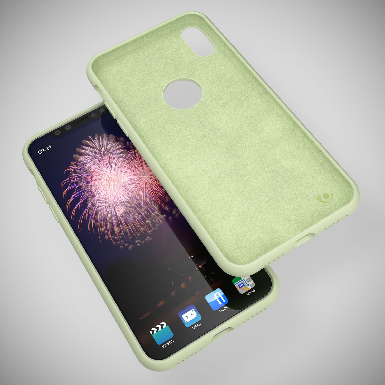 NALIA Liquid Silikon Hülle kompatibel mit iPhone X, Ultra-Slim Handyhülle Hard-Case mit Silk Touch & Microfaser, Dünnes Cover Schutzhülle Skin, Etui Handy-Tasche Backcover Bumper