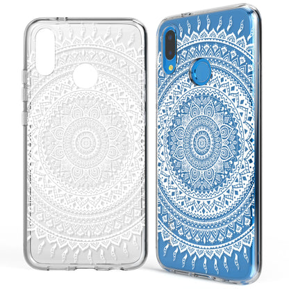 NALIA Handyhülle kompatibel mit Huawei P20 Lite, Slim Silikon Motiv Case Back-Cover Crystal Schutzhülle Dünn Durchsichtig, Etui Handy-Tasche Transparent Bumper