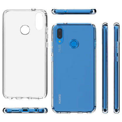 NALIA Handyhülle kompatibel mit Huawei P20 Lite, Slim Silikon Motiv Case Back-Cover Crystal Schutzhülle Dünn Durchsichtig, Etui Handy-Tasche Transparent Bumper