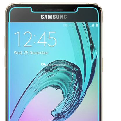 NALIA Schutzglas kompatibel mit Samsung Galaxy A3 2016, 9H Glas-Schutzfolie Display-Abdeckung Hüllen-Kompatibel, Handy-Folie Schutz-Film Glasfolie, HD Screen Protector Tempered Glass - Transparent