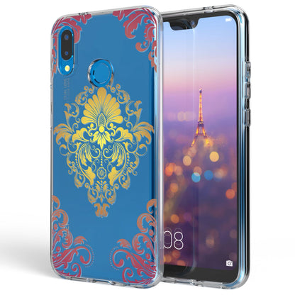 NALIA Handyhülle kompatibel mit Huawei P20 Lite, Slim Silikon Motiv Cover Case Crystal Schutzhülle Dünn Durchsichtig, Etui Handy-Tasche Backcover Transparent Bumper