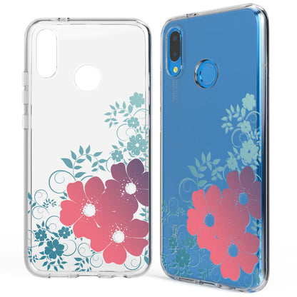 NALIA Handyhülle kompatibel mit Huawei P20 Lite, Slim Silikon Motiv Cover Case Crystal Schutzhülle Dünn Durchsichtig, Etui Handy-Tasche Backcover Transparent Bumper