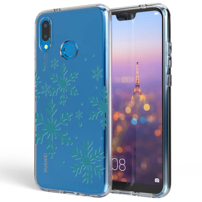 NALIA Handyhülle kompatibel mit Huawei P20 Lite, Slim Silikon Motiv Cover Case Crystal Schutzhülle Dünn Durchsichtig, Etui Handy-Tasche Backcover Transparent Bumper