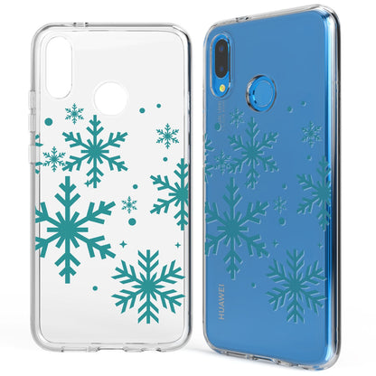 NALIA Handyhülle kompatibel mit Huawei P20 Lite, Slim Silikon Motiv Cover Case Crystal Schutzhülle Dünn Durchsichtig, Etui Handy-Tasche Backcover Transparent Bumper