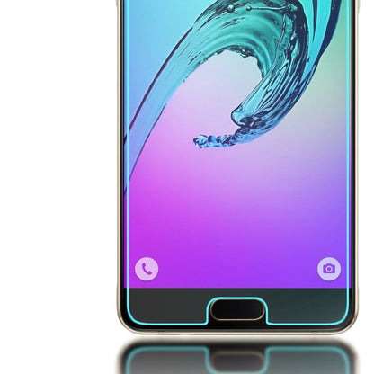 NALIA Schutzglas kompatibel mit Samsung Galaxy A3 2016, 9H Glas-Schutzfolie Display-Abdeckung Hüllen-Kompatibel, Handy-Folie Schutz-Film Glasfolie, HD Screen Protector Tempered Glass - Transparent