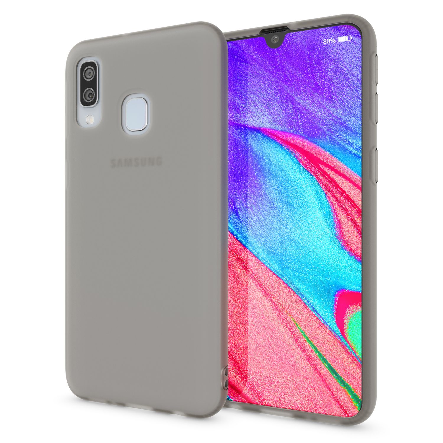 NALIA Silikonhülle kompatibel mit Samsung Galaxy A20e Hülle, Dünne Durchsichtige Handyhülle Ultra-Slim Phone Case Cover, Weiche TPU Gummi Schutzhülle Silikon Handy-Tasche Soft Skin