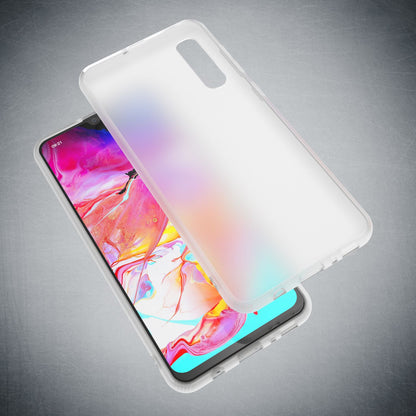 NALIA Silikonhülle kompatibel mit Samsung Galaxy A50 Hülle, Dünne Durchsichtige Handyhülle Ultra-Slim Phone Case Cover, Weiche TPU Gummi Schutzhülle Silikon Handy-Tasche Soft Bumper