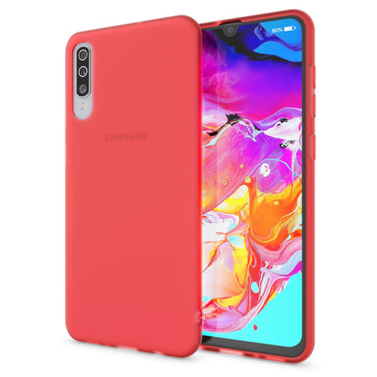 NALIA Silikonhülle kompatibel mit Samsung Galaxy A50 Hülle, Dünne Durchsichtige Handyhülle Ultra-Slim Phone Case Cover, Weiche TPU Gummi Schutzhülle Silikon Handy-Tasche Soft Bumper