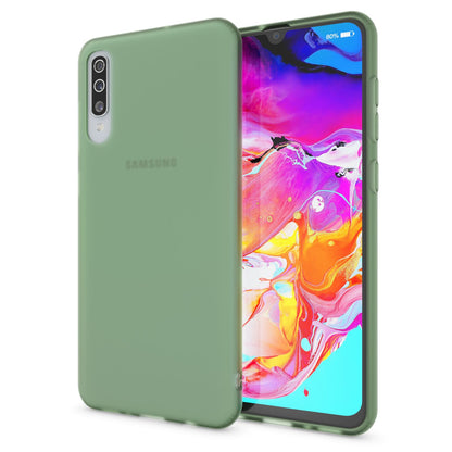 NALIA Silikonhülle kompatibel mit Samsung Galaxy A50 Hülle, Dünne Durchsichtige Handyhülle Ultra-Slim Phone Case Cover, Weiche TPU Gummi Schutzhülle Silikon Handy-Tasche Soft Bumper