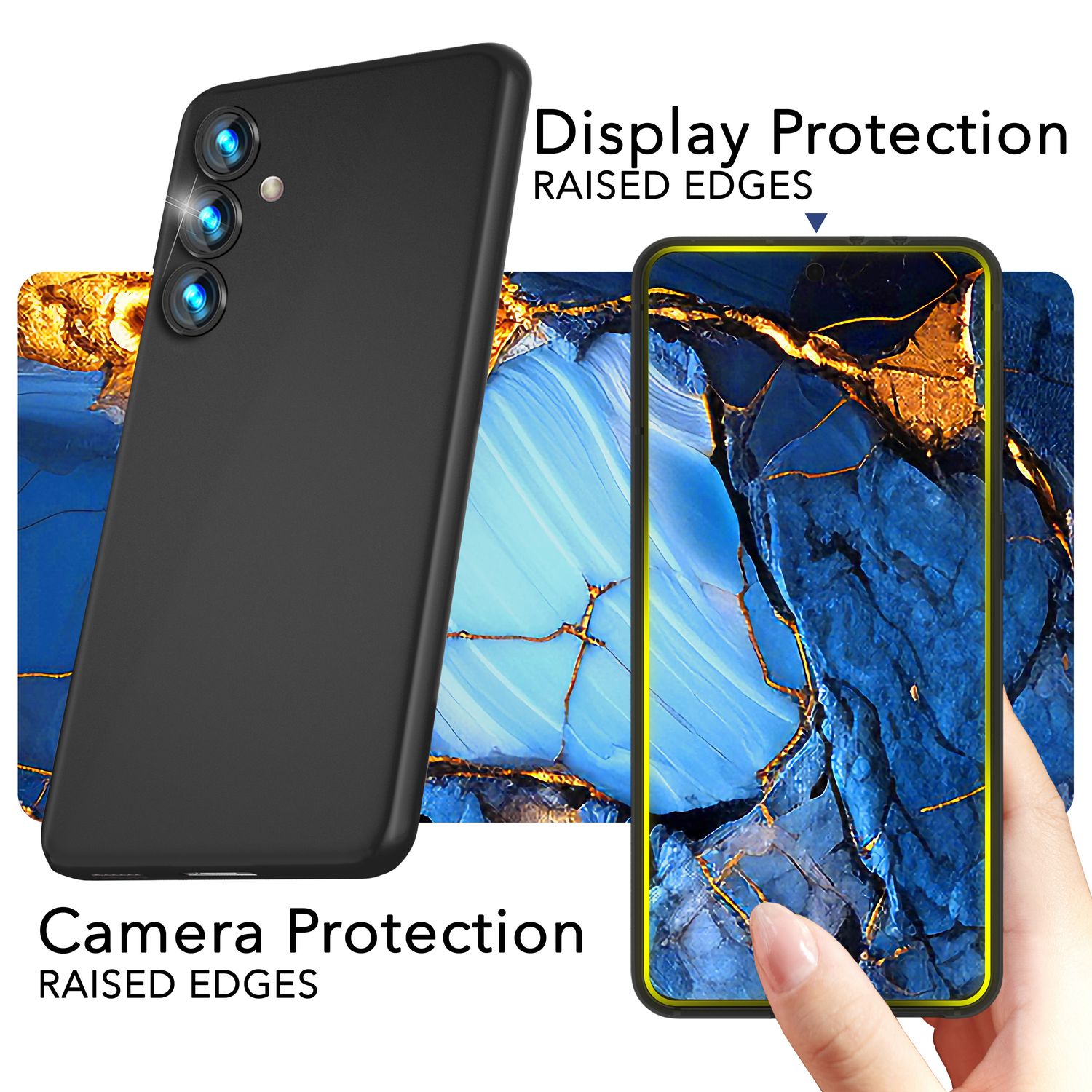 NALIA Extrem Dünnes Hardcase für Samsung Galaxy S24 Hülle, 0,3mm
