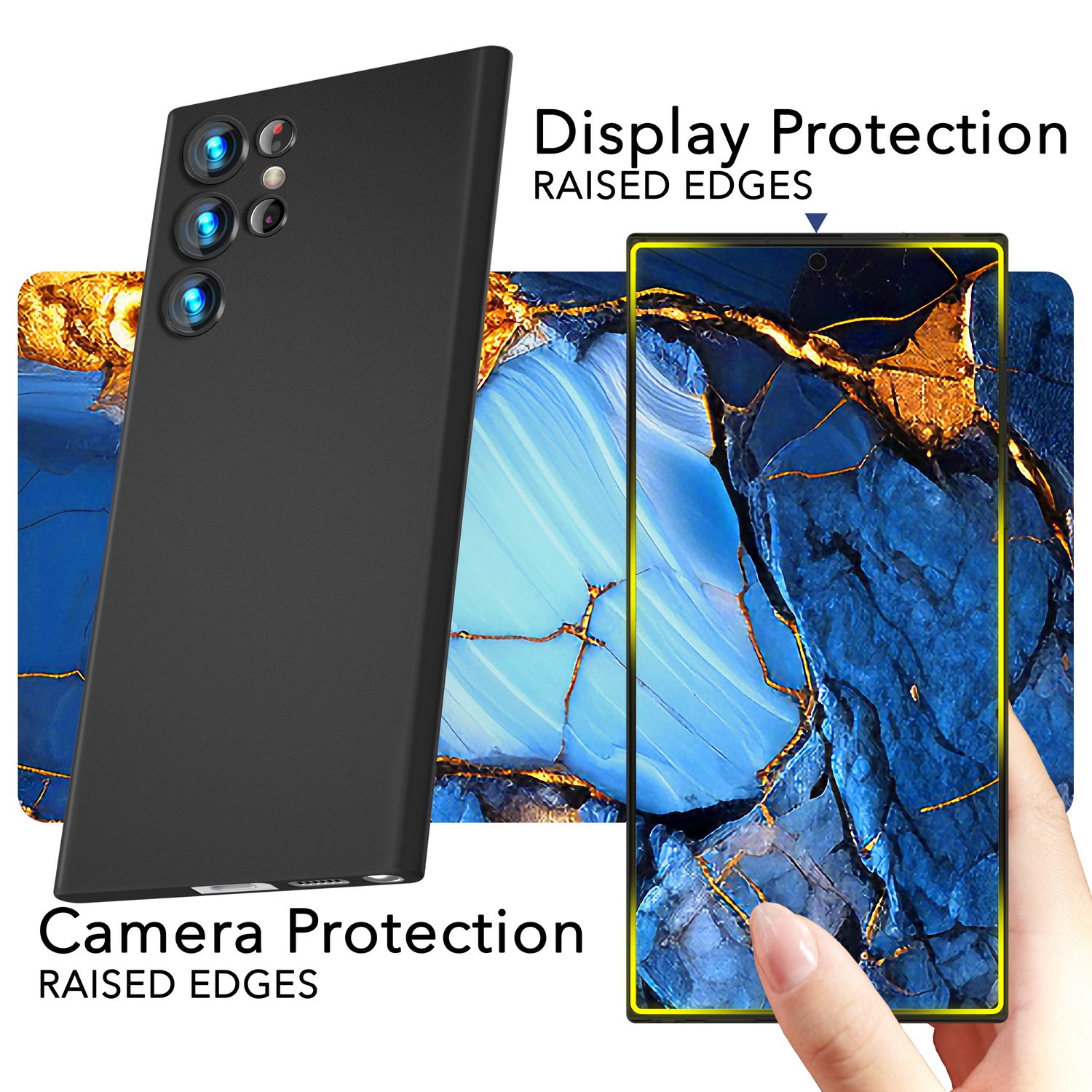 NALIA Extrem Dünnes Hardcase für Samsung Galaxy S24 Hülle, 0,3mm