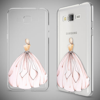 Samsung Galaxy Grand Prime Hülle Handyhülle von NALIA, Slim Silikon Motiv Case