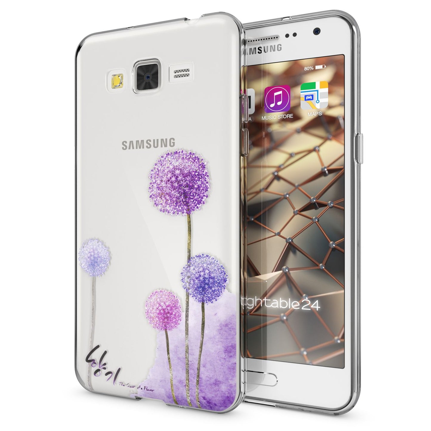 Samsung Galaxy Grand Prime Hülle Handyhülle von NALIA, Slim Silikon Motiv Case