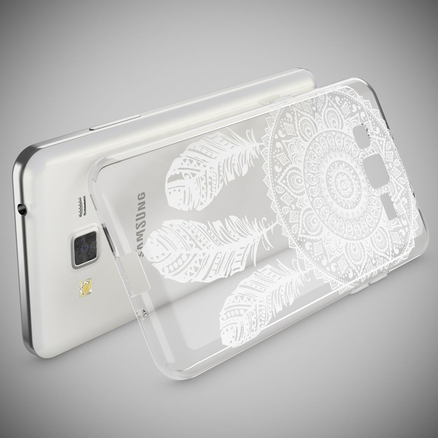 Samsung Galaxy Grand Prime Hülle Handyhülle von NALIA, Slim Silikon Motiv Case