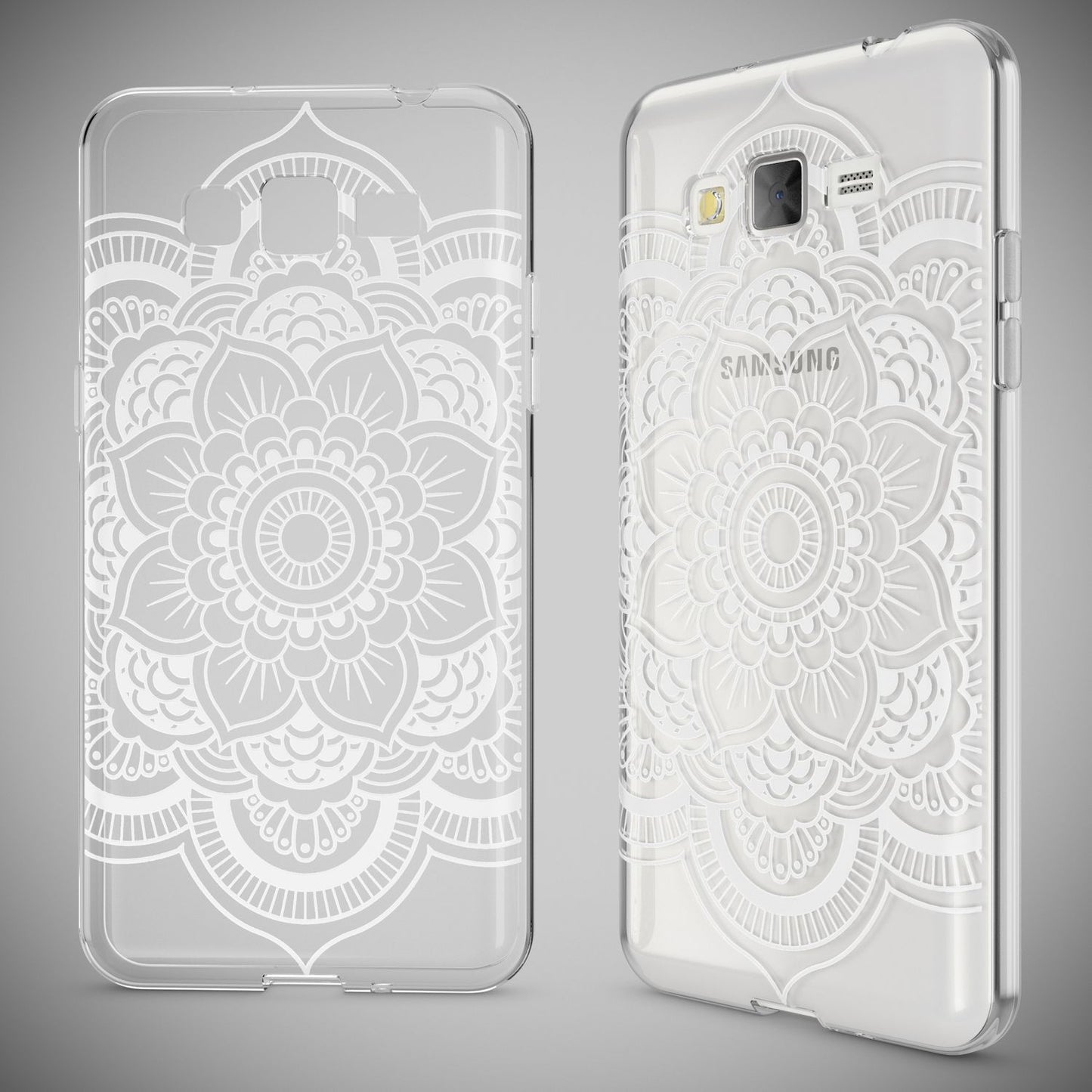 Samsung Galaxy Grand Prime Hülle Handyhülle von NALIA, Slim Silikon Motiv Case