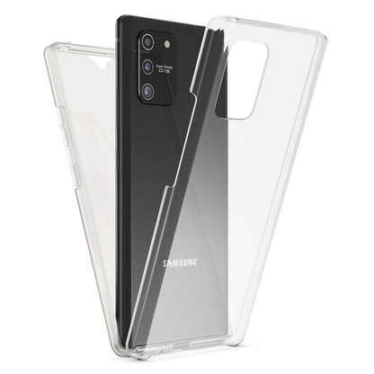 NALIA 360 Grad Handy Hülle kompatibel mit Samsung Galaxy S10 Lite, Full Cover