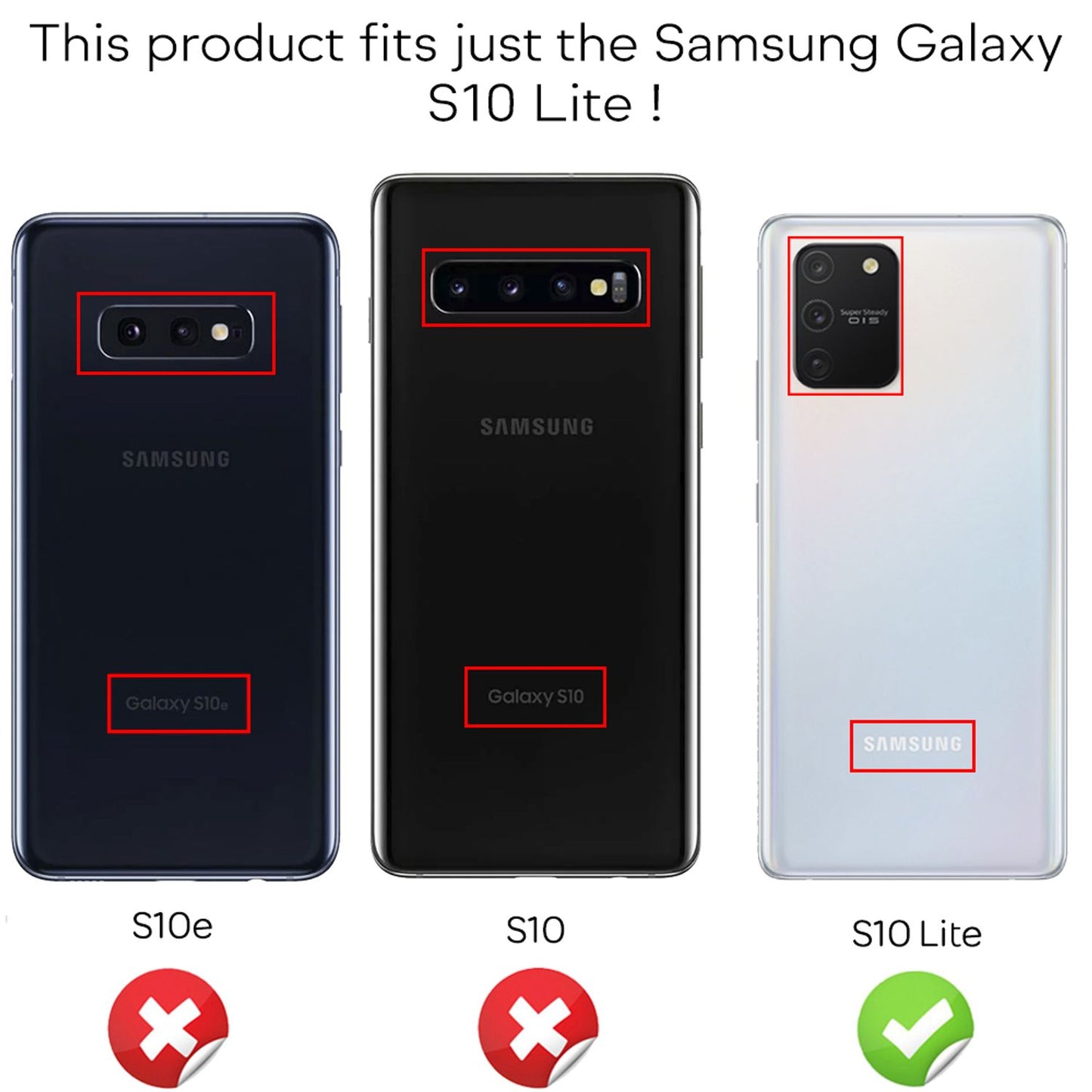 NALIA Ring Hülle für Samsung Galaxy S10 Lite, Handy Schutz Tasche Cover TPU Case